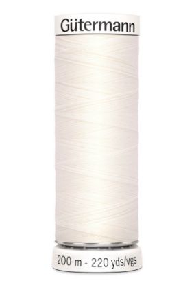Gutermann sytråd offwhite