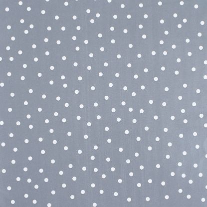 Liten prikk pvc grå