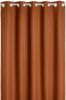 Minos lysdempende gardin 135x230 rust