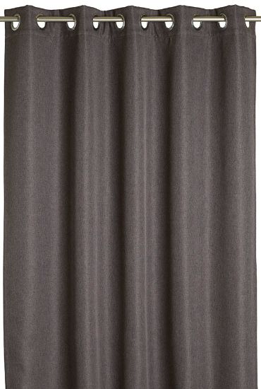 Minos lysdempende gardin 135x160 gråbrun