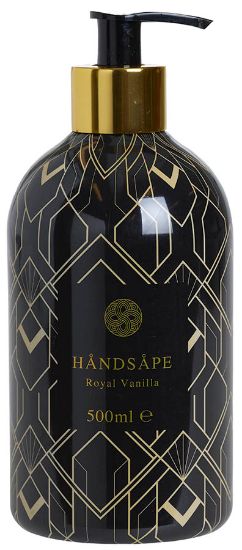 Royal vanilla håndsåpe 500 ml svart