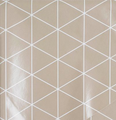Linje pvc beige