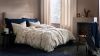 Elva flanellsengesett 140x200 beige
