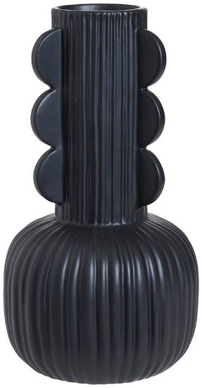 Uno vase 27 cm svart