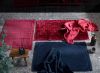 Shanghai badematte 50x80 rubinrød