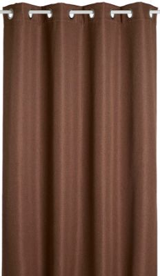Minos lysdempende gardin 135x230 rustbrun