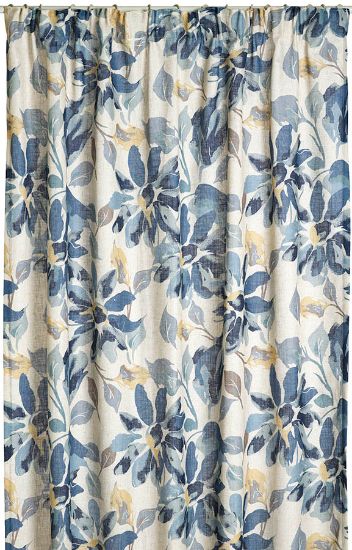 Anwen gardin 140x260 blå