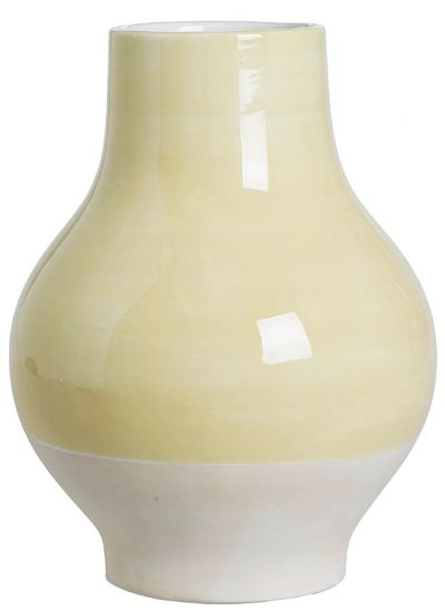 Goldie vase 27 cm gul