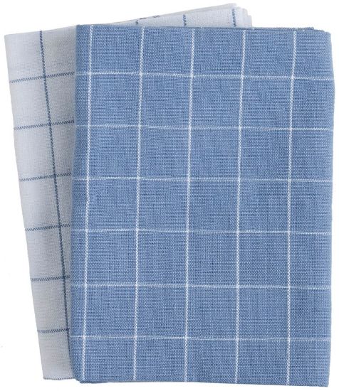 Wagner kjøkkenhåndkle 2pk denimblå