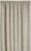 Tias lystett gardin 135x160 beige