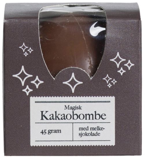 Kakaobombe med melkesjokolade 45g