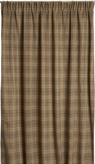 Lom gardin 140x160 beige/rust