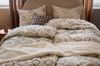 Vixa flanellsengesett 140x200 beige