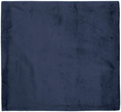 Kirin velourduk 90x90 mørk blå