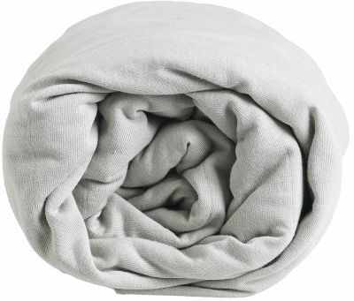 Li jerseylaken gråbeige