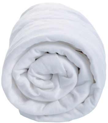 Li jerseylaken 120X200 hvit
