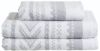 Marius håndkle 50x90 lys grå