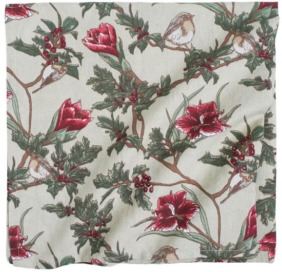 Cheryl lin/bomull duk 90x90 beige