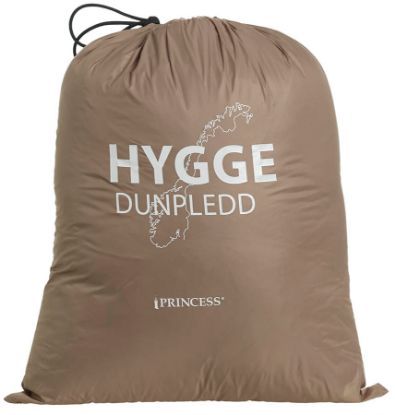 Hygge dunpledd 130x170 nougat