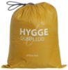 Hygge dunpledd 130x170 oker