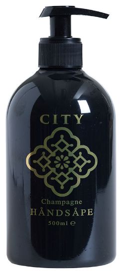 City håndsåpe 500 ml svart