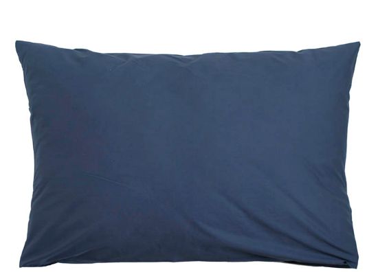 Plain putevar 50x70 blå