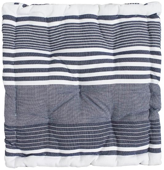 Lavik sittepute 40x40 blå