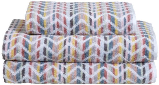 Elora øko håndkle 70x130 rosa