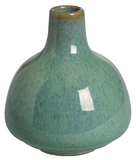 Karla vase 10 cm lys grønn