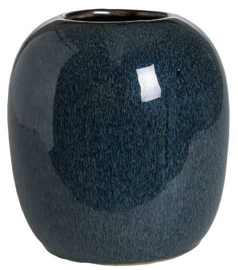 Wendi vase 15 cm blå