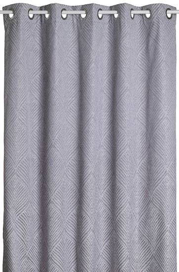 Tuan lystett gardin 140x230 grå