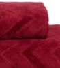 Canyon håndkle 70x130 mørk rød
