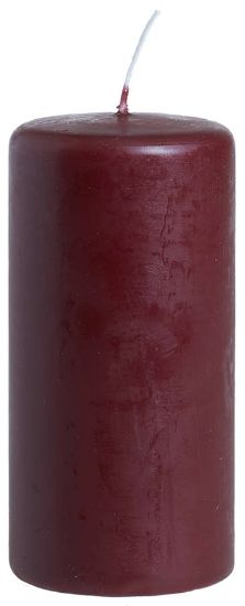 Demi kubbelys 5,8x12 cm vinrød