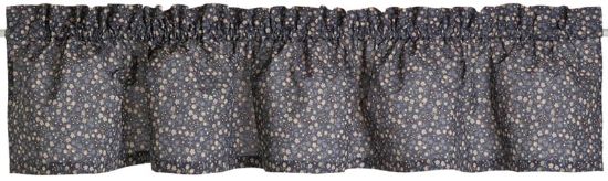 Bonny gardinkappe 250x45 blå