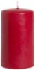 Demi kubbelys 5,8x12 cm rød