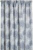 Mento lysdempende gardin 140x160 gråblå