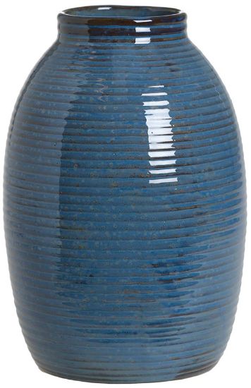 Olena vase 21 cm blå