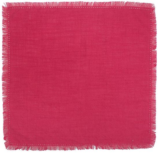 Tabita stoffserviett 40x40 cerise