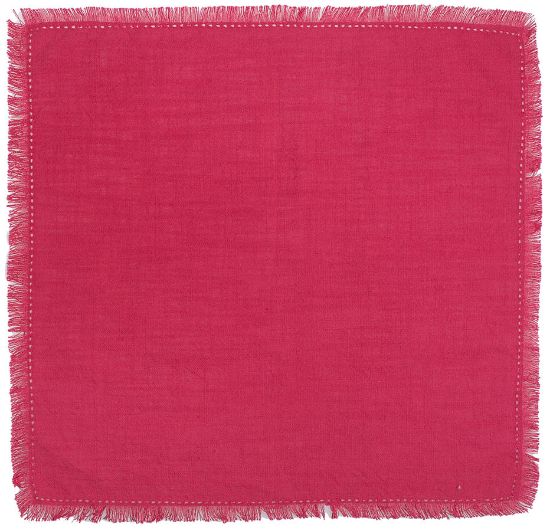 Tabita stoffserviett 40x40 cerise