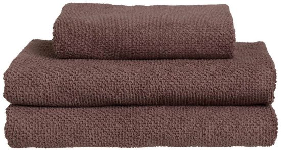 Omar håndkle 50x90 mauve