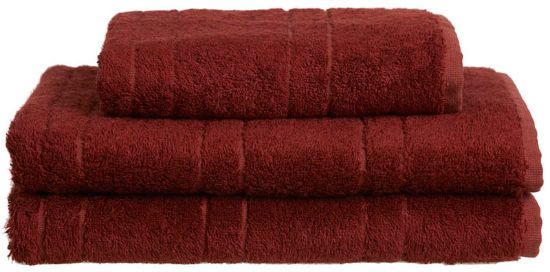 Tom bambusklut 30x30 rustrød