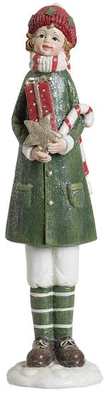 Diana jentefigur 30 cm grønn