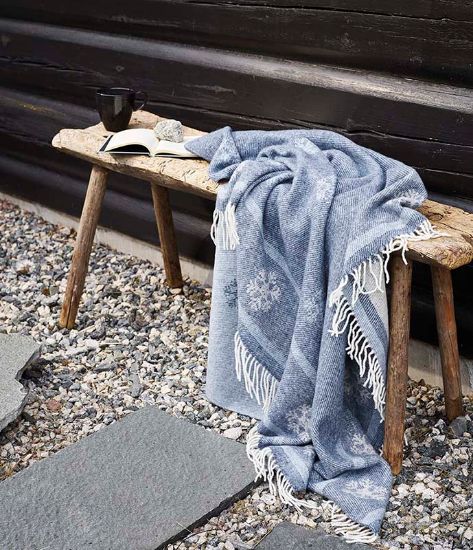 Fjols til Fjells ullpledd 130x170