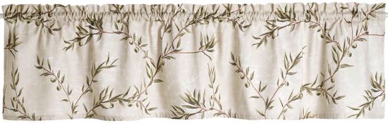 Olive gardinkappe 200x45