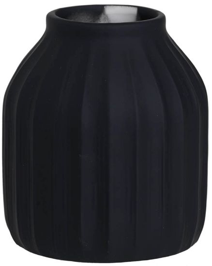 Noir vase 13 cm svart