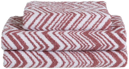 Walt håndkle 70x130 terracotta