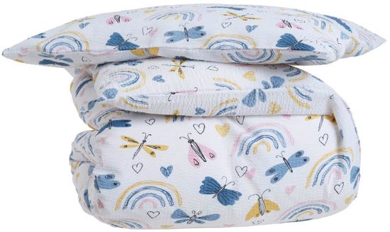 Mona kreppsengesett 100x140