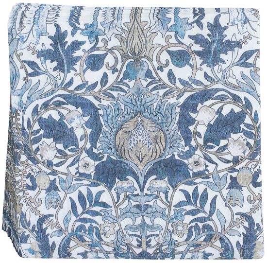 Catalina serviett 33x33 havblå