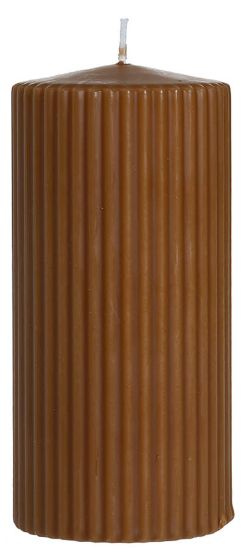 Rilla kubbelys 15 cm rustbrun