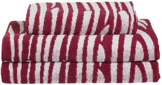 Vardy håndkle 50x90 rubinrød